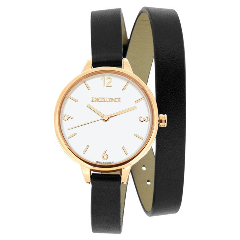 Montre Excellence Acier RG DB BR