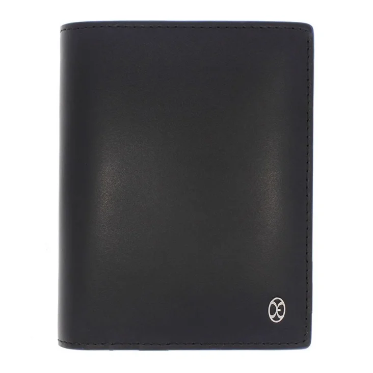 Porte Feuille Excellence Cuir veritable Italie Noir