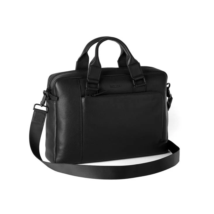Porte-documents Excellence en cuir de veau Italien noir