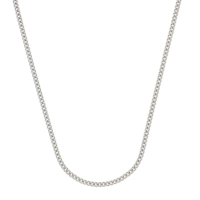 Chaine Gourmette Excellence Argent 925 Rh Chaine Gourmette Excellence Argent 925 Rh