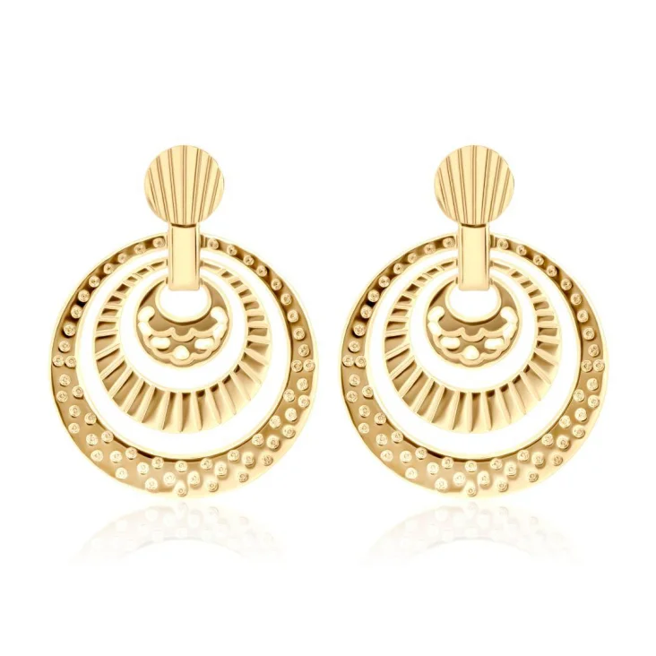 Boucles Excellence Plaqué Or 18K 3Mic