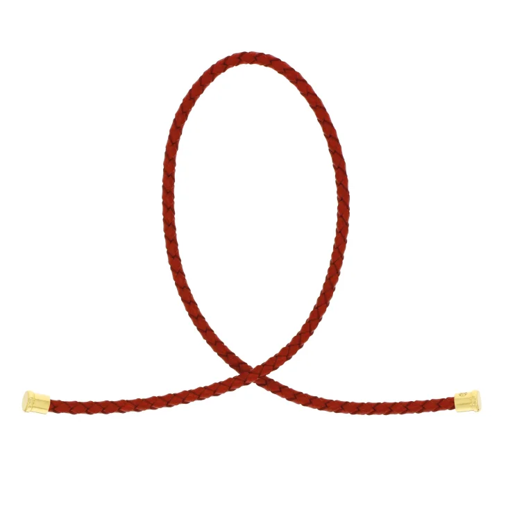 Cuir Rouge 3mm DB Excellence Caméléon Acier 316L Y