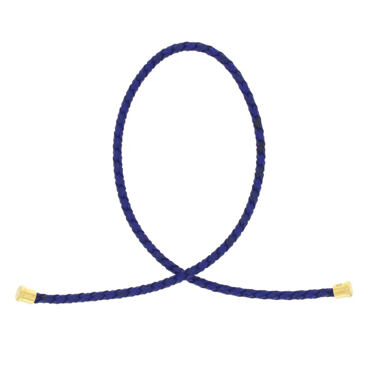 Cuir Bleu C 3mm DB Excellence Caméléon Acier 316L Y