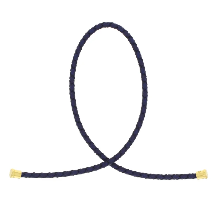 Cuir Bleu F 3mm DB Excellence Caméléon Acier 316L Y