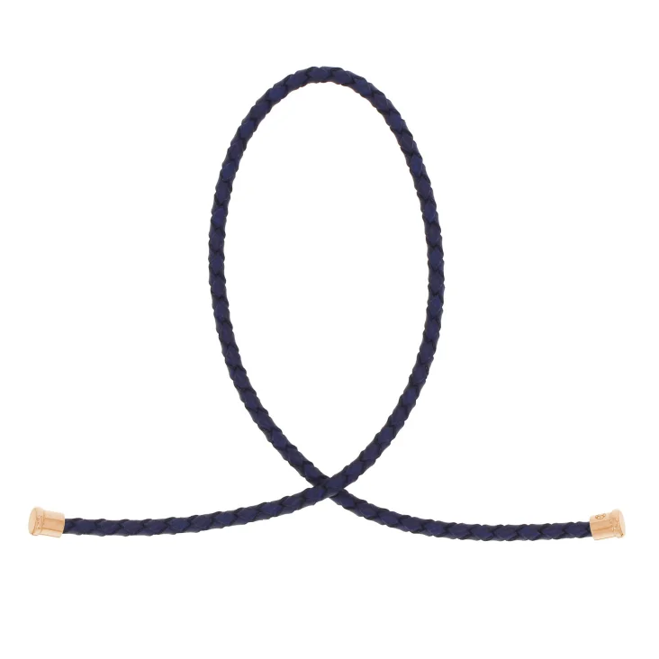 Cuir Bleu F 3mm DB Excellence Caméléon Acier 316L R