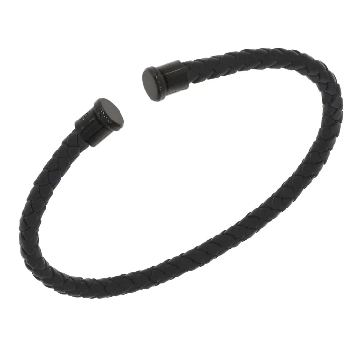 Cuir Noir 4mm Excellence Caméléon Acier 316L B 2