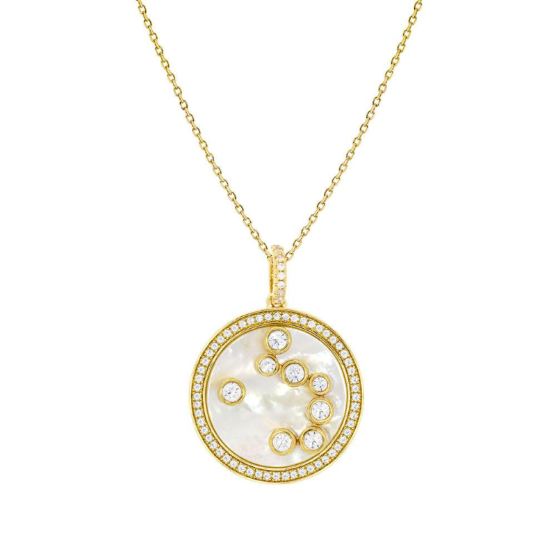 Pendentif Excellence Plaqué Or 18K 3Mic