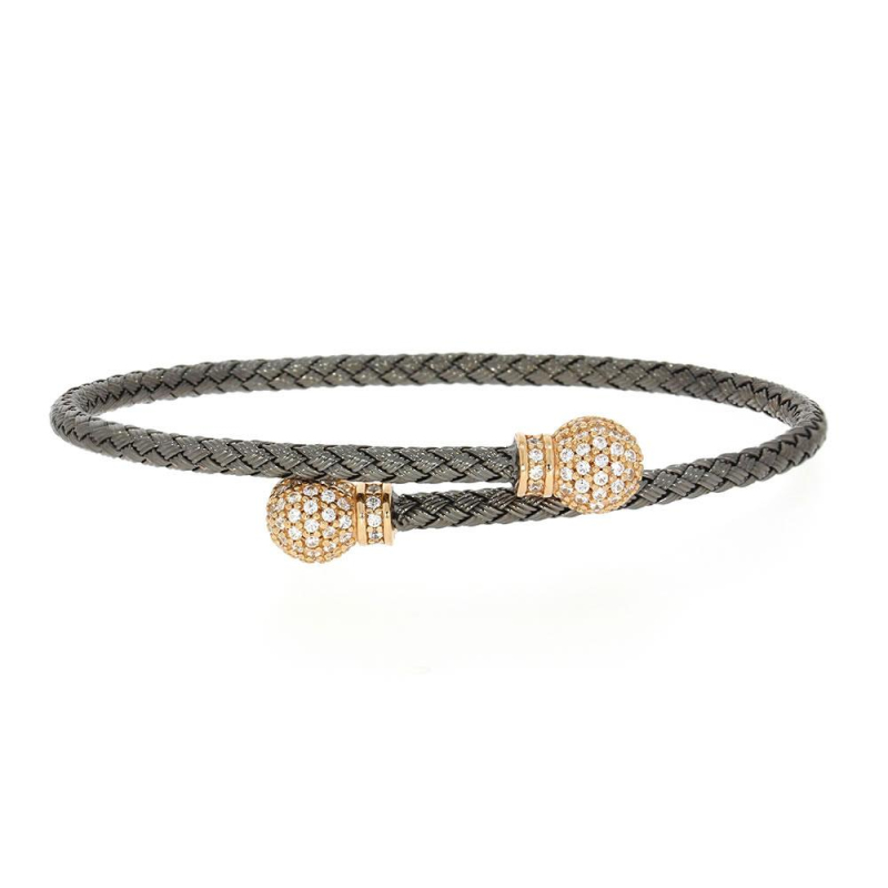 Bracelet Treccia Sfera Excellence Argent 925 BK