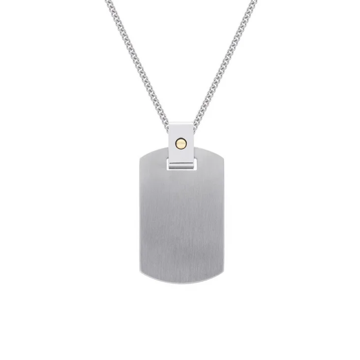 Pendentif Excellence en Acier