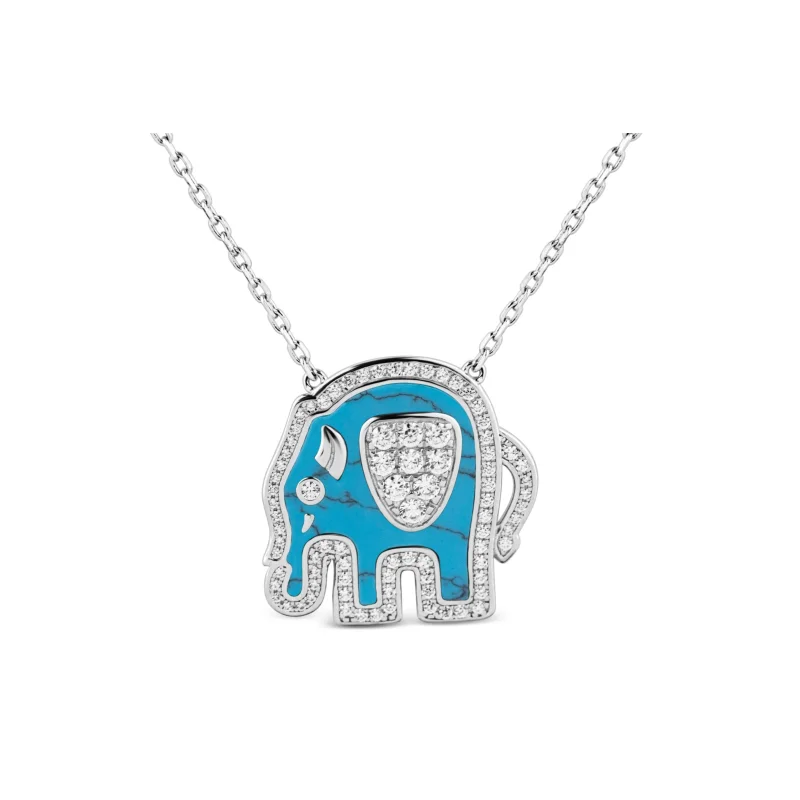 Collier en Argent rhodié