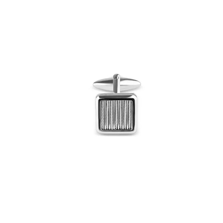 Boutons de manchettes Excellence Acier 316L & Or 18K 2