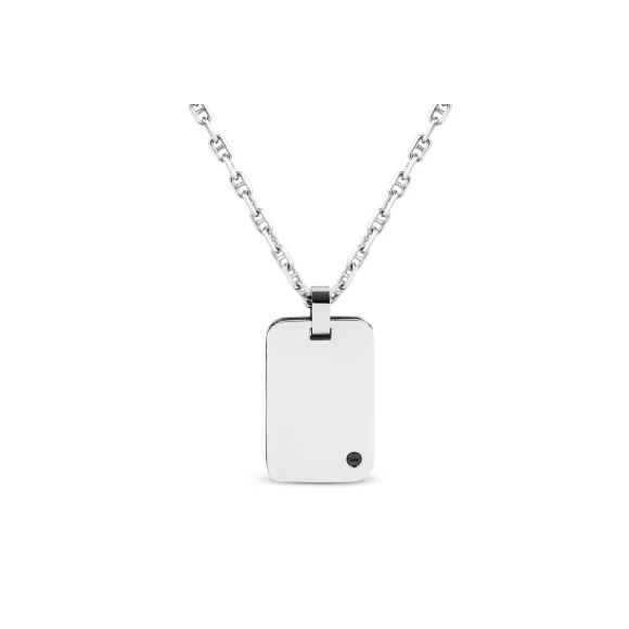Pendentif Excellence Acier 316L & Or 18K