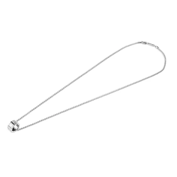 Pendentif ring Excellence Acier 316L & Or 18K