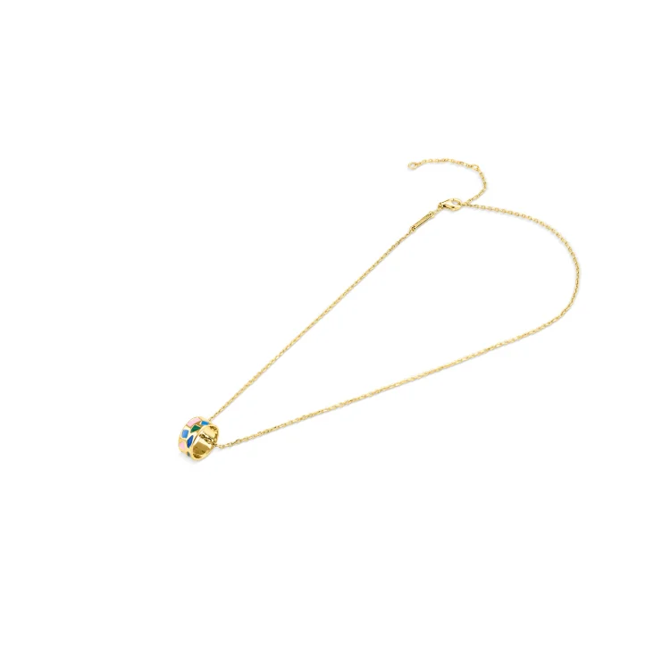 Pendentif Anneau Excellence Plaqué Or 18K 3Mic 2