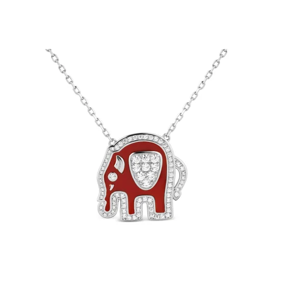 Collier Grenat