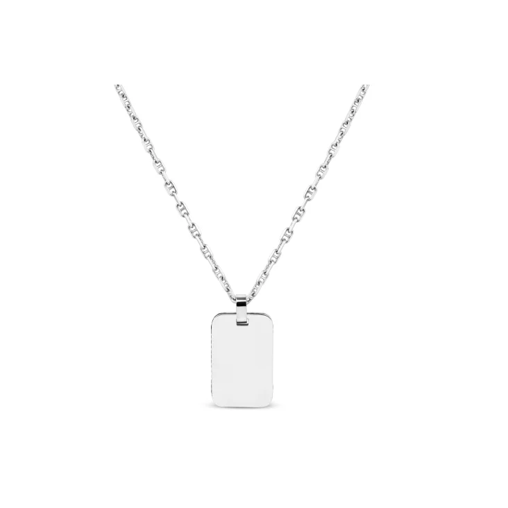 Pendentif Excellence Acier 316L & Or 18K