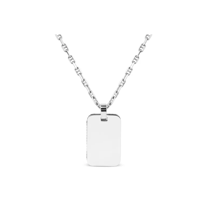 Pendentif Excellence Acier 316L & Or 18K