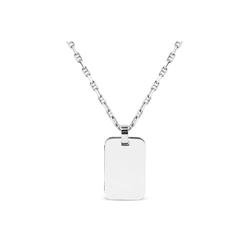 Pendentif Excellence Acier 316L & Or 18K