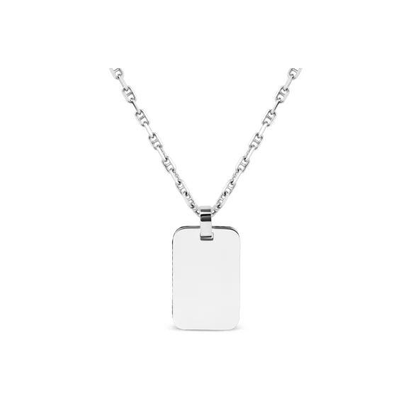 Pendentif Excellence Acier 316L & Or 18K