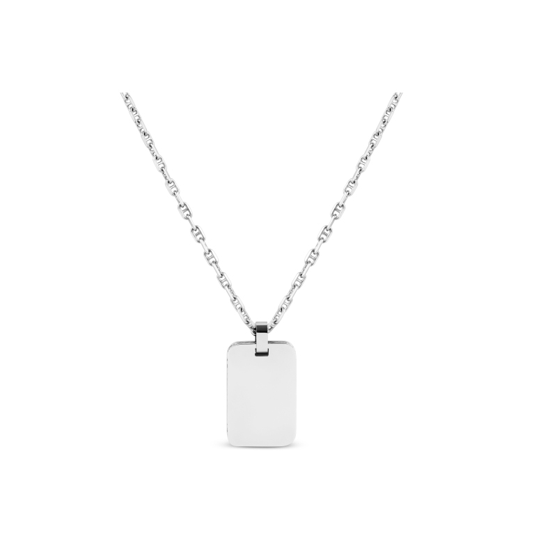 Pendentif Excellence Acier 316L & Or 18K