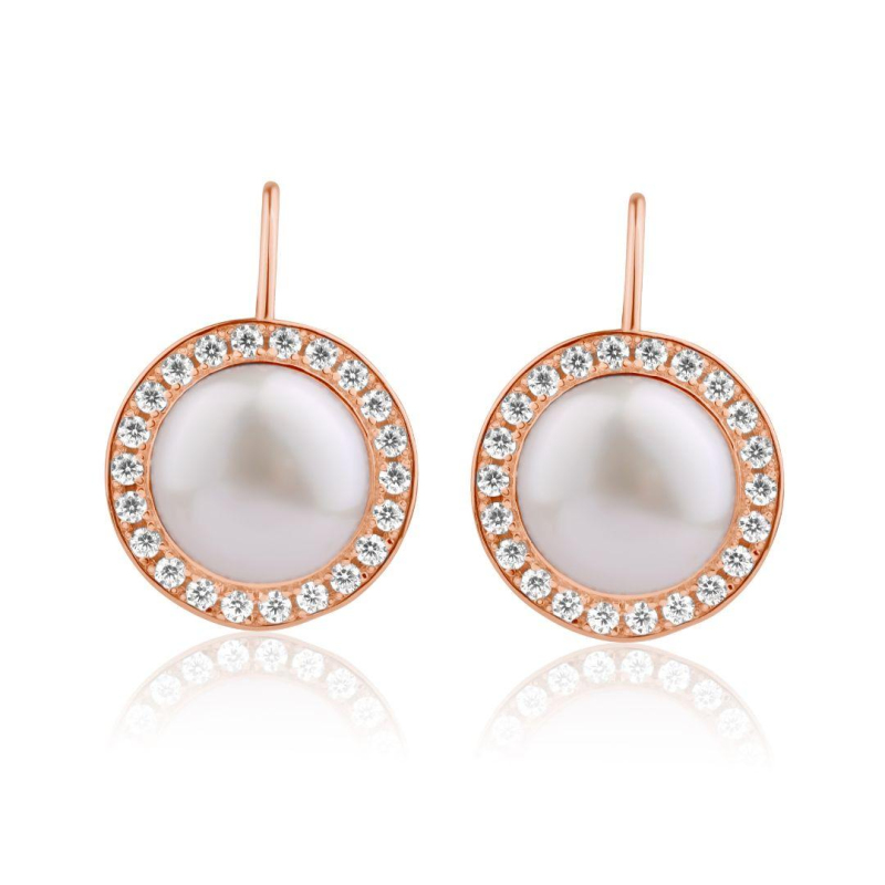 Dormeuses Excellence Argent 925 RG & FWP