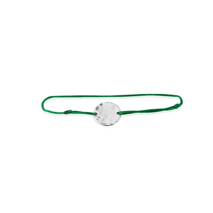 Piece Ronde martelé Excellence Argent 925 RH