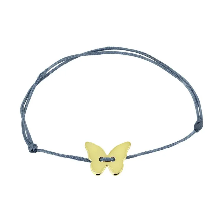 Bracelet Papillon Excellence plaqué Or 18K 3Mic