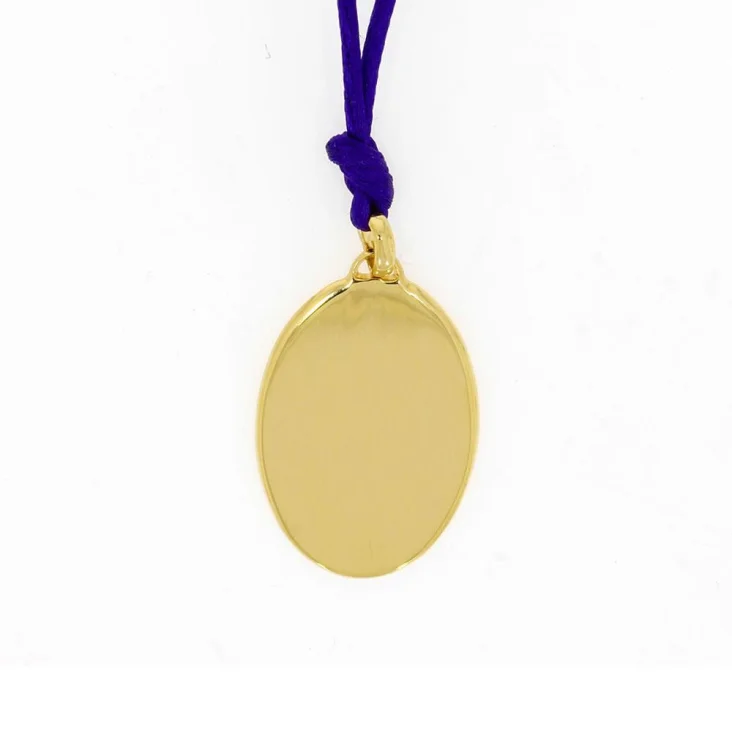 Pendentif Excellence plaqué Or 18K 3Mic