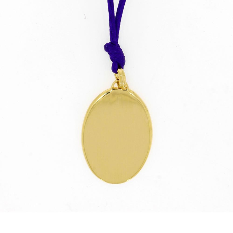 Pendentif Excellence plaqué Or 18K 3Mic