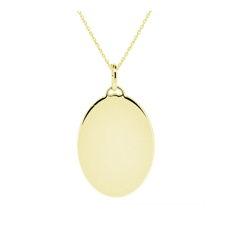 Pendentif Excellence plaqué Or 18K 3Mic