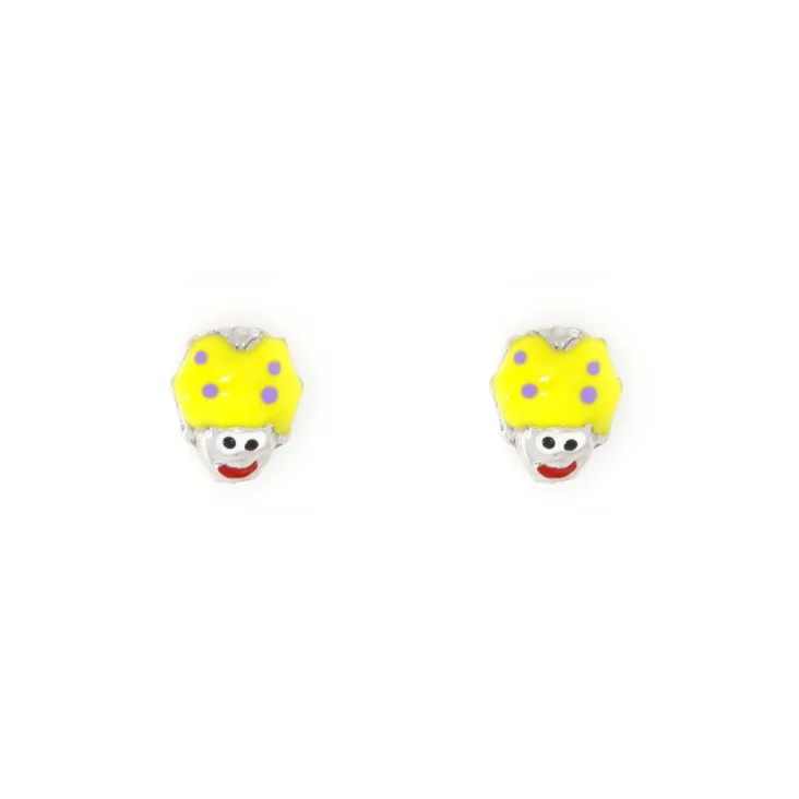 Puces d'Oreilles d'Oreilles Coccinelle Excellence Argent 925 Rh