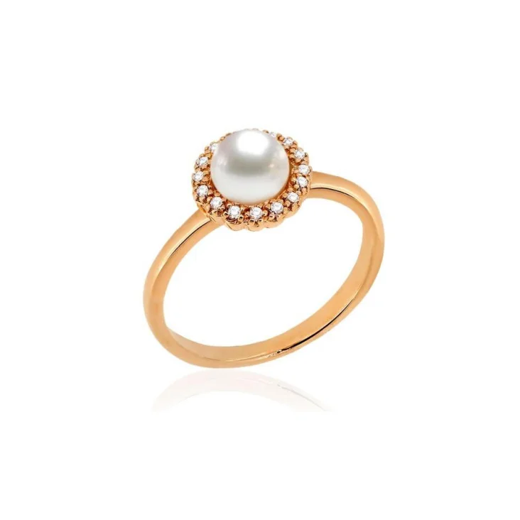 Bague Excellence Argent 925 R.Gold & FWP