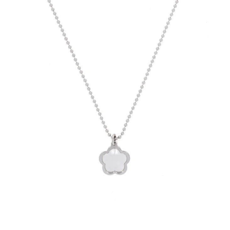 Collier Margueritte Mop Excellence Argent 925 Rh