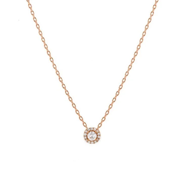 Collier Margueritte Excellence Argent 925 R.Gold