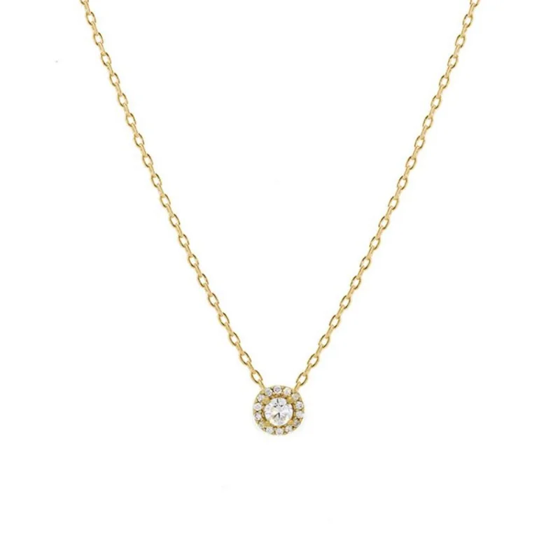 Collier Margueritte Excellence Plaqué Or 18K 3Mic