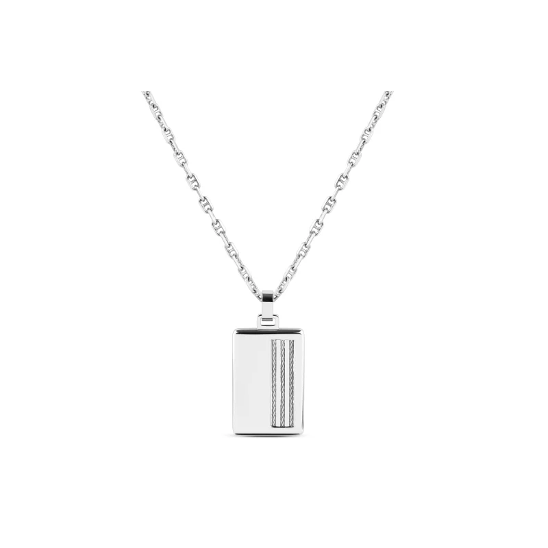 Pendentif Excellence Acier 316L & Or 18K