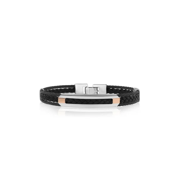 Bracelet Excellence Acier 316L & Or 750/1000