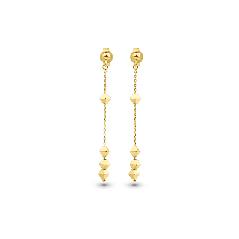 Boucles Excellence Or jaune 750/1000