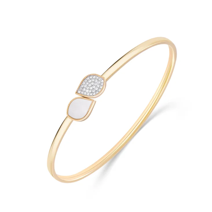 Bracelet Excellence Or Jaune 750/1000 & Diamants 2