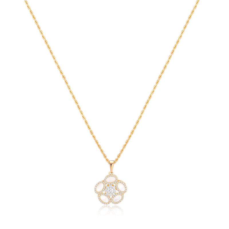 Pendentif Excellence Or jaune 750/1000 & Diamants