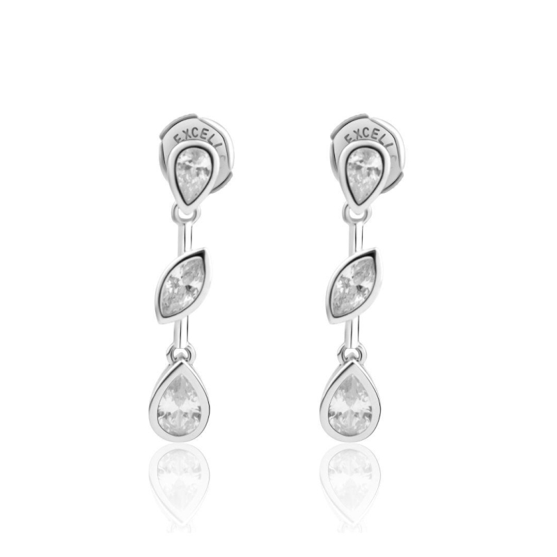 Boucles Excellence Argent 925 Rh