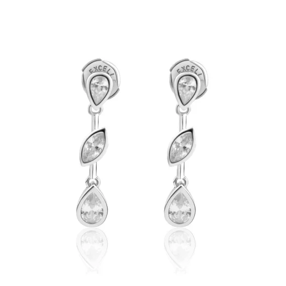 Boucles Excellence Argent 925 Rh