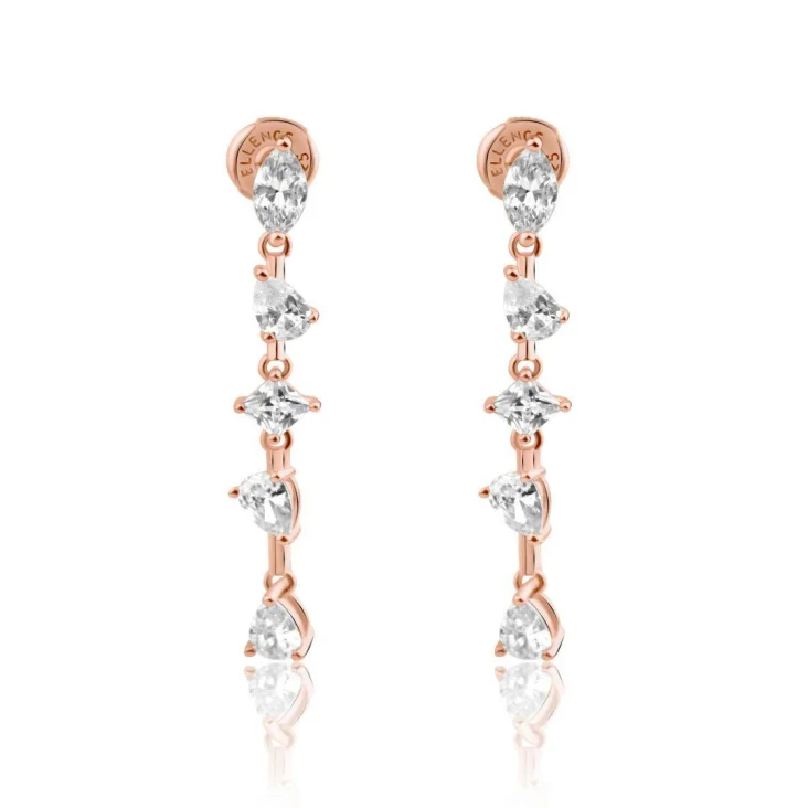 Boucles Excellence Argent 925 RG