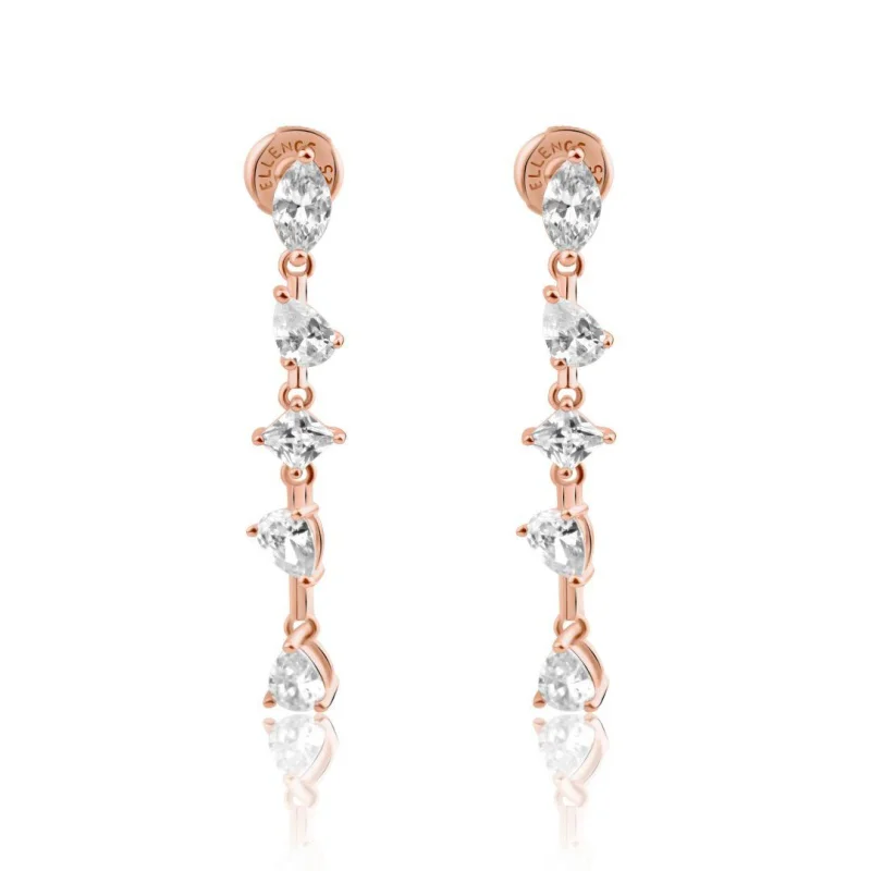 Boucles Excellence Argent 925 RG