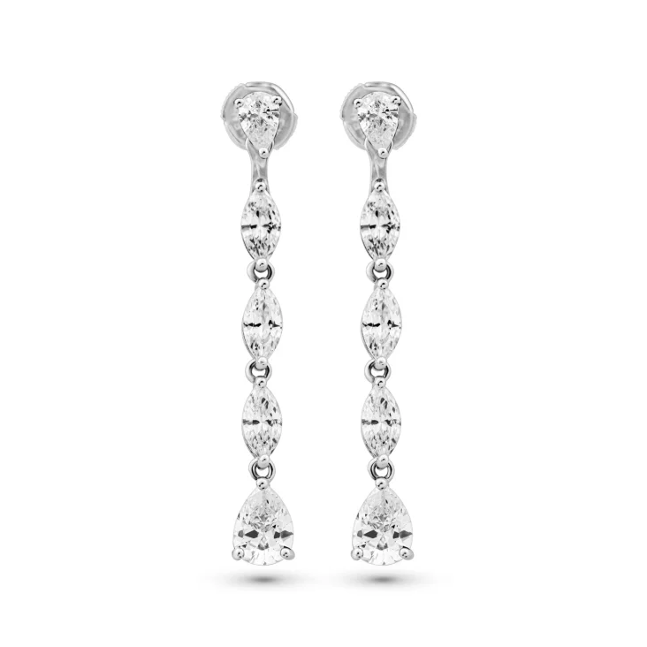 Boucles Excellence Argent 925 Rh