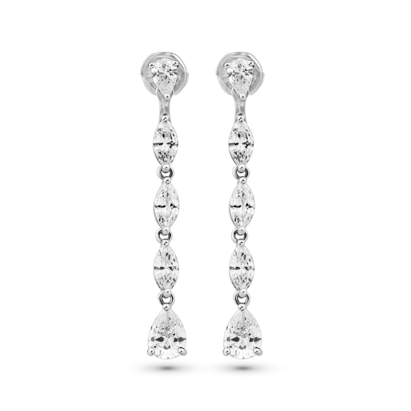 Boucles Excellence Argent 925 Rh