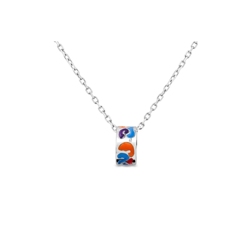 Pendentif Anneau Excellence Argent 925 Rhodié Pendentif Anneau Excellence Argent 925 Rhodié