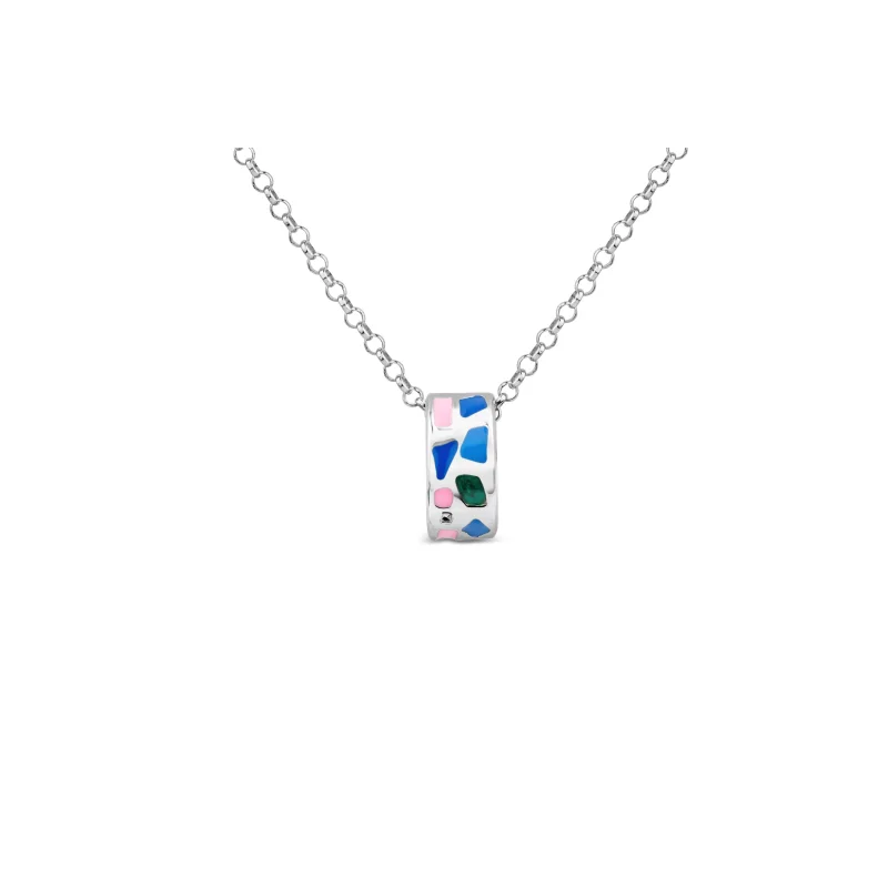 Pendentif Anneau Excellence Argent 925 Rhodié