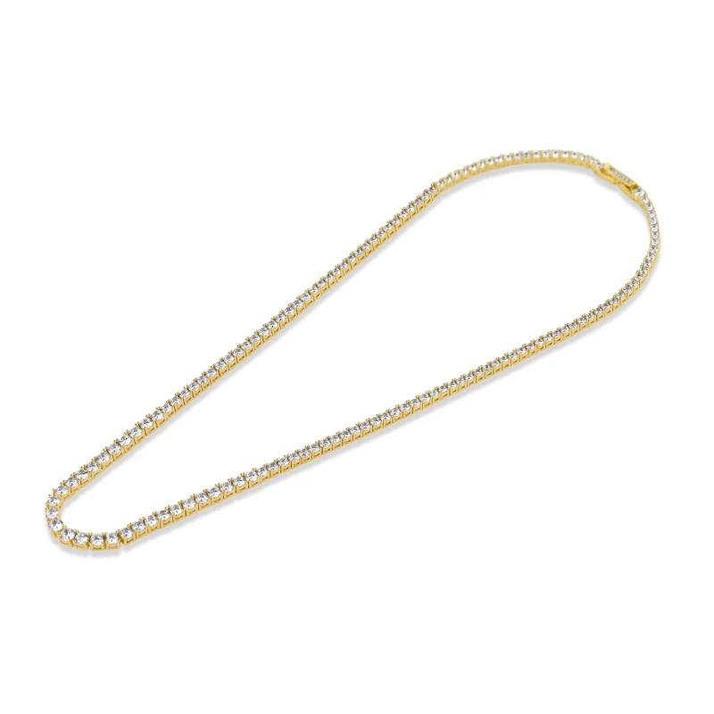 Collier rivière Excellence en Plaqué...