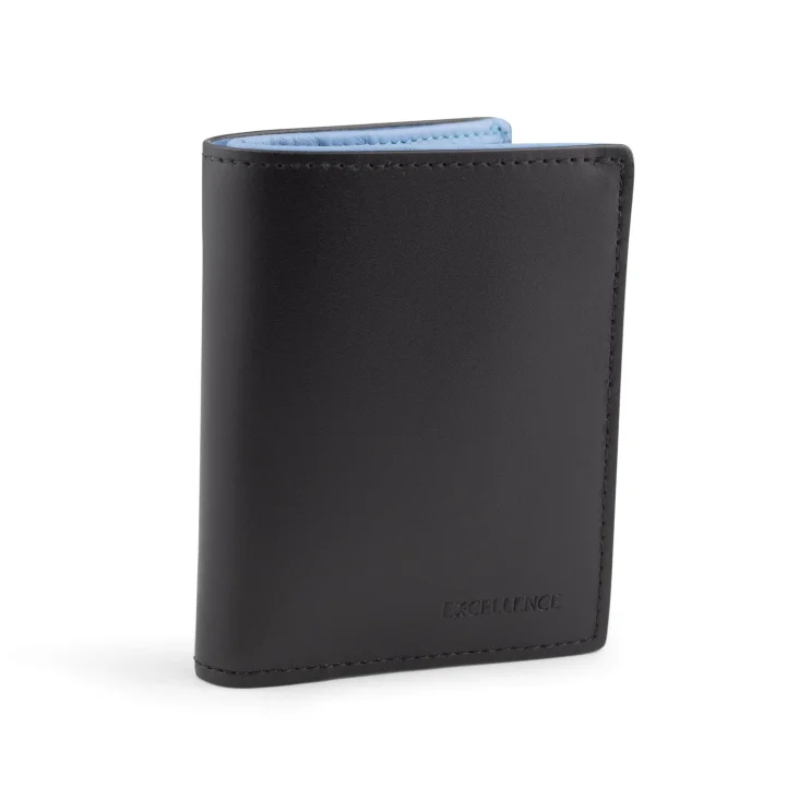 Porte-Cartes Excellence en Cuir véritable Italie noir